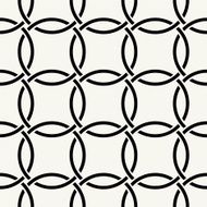 Vector seamless pattern Modern stylish texture Repeating intertwining cordage ropes N3
