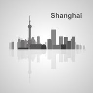 Shanghai skyline for your design N2