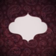 Frame in the Indian style N7