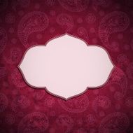 Frame in the Indian style N9