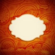 Frame in the Indian style N10