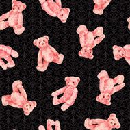 Bear illustration pattern N43