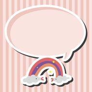 weather rainbow theme elements N8