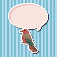 bird cartoon theme elements vector eps N57