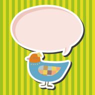 bird cartoon theme elements vector eps N64