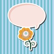 flower theme elements vector eps N88