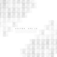 Vector Abstract geometric shape from gray cubes N26