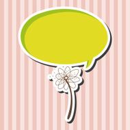 flower theme elements vector eps N99