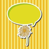 flower theme elements vector eps N105