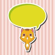 animal cat cartoon theme elements N16
