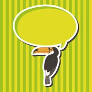 bird cartoon theme elements vector eps N80