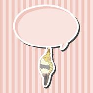 bird cartoon theme elements vector eps N82
