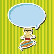 animal cat summer cartoon theme elements N8