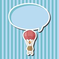 style hot air balloon theme elements N42