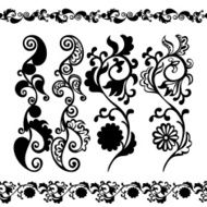decorative flower pattern