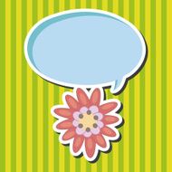 flower theme elements vector eps N114