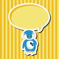 animal penguin cartoon theme elements N8