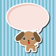 animal dog cartoon theme elements N31