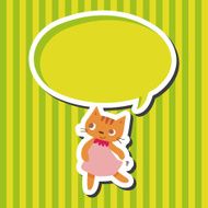 animal cat cartoon theme elements N18
