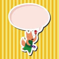 animal fox cartoon theme elements N7
