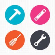 Screwdriver and bubble level hammer N4