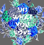beautiful flower background art N111