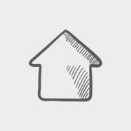 Interior sketch icon