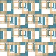 Seamless abstract pattern retro ornament geometric background N4