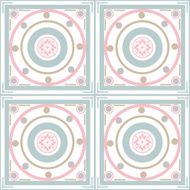 Seamless ornamental pattern decoration elements texture tile background N6