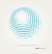 Vector halftone dots N55