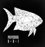 Abstract polygonal fish N9