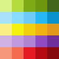 background of colored squares in different shades N2