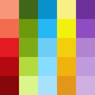 background of colored squares in different shades N8