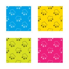 Snow icon Snowflakes with cloud sign N2