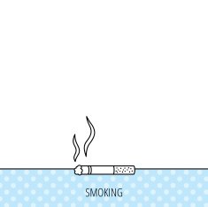 Smoking allowed icon Yes smoke sign N8