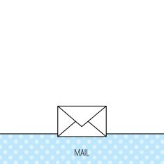 Envelope mail icon Email message sign N27