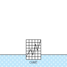 Chart icon Graph diagram sign N20