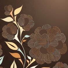 Floral abstract background N156
