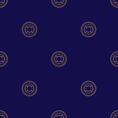 Seamless Pattern with Lifebuoy N3