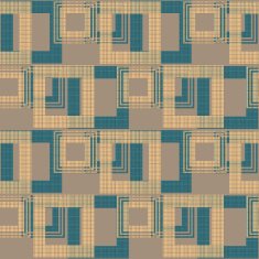 Seamless abstract pattern retro ornament geometric background