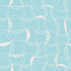 Vector seamless pattern with light blue background N2