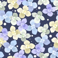 Vector seamless floral background N11