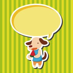 animal summer cartoon theme elements N23