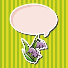 flower theme elements vector eps N83