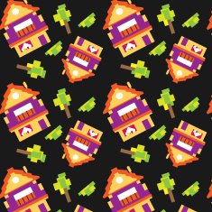 houses pattern