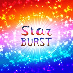 Snow and stars are falling background of blue luminous rays N3