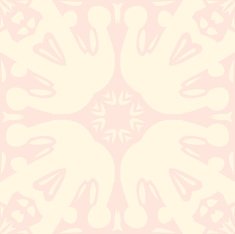 Pink Symmetrical Tile Background
