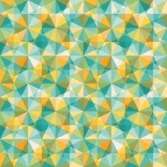 abstract geometric mosaic pattern N4