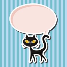 evil cat theme elements N3