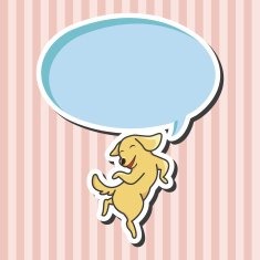 animal dog cartoon theme elements N23